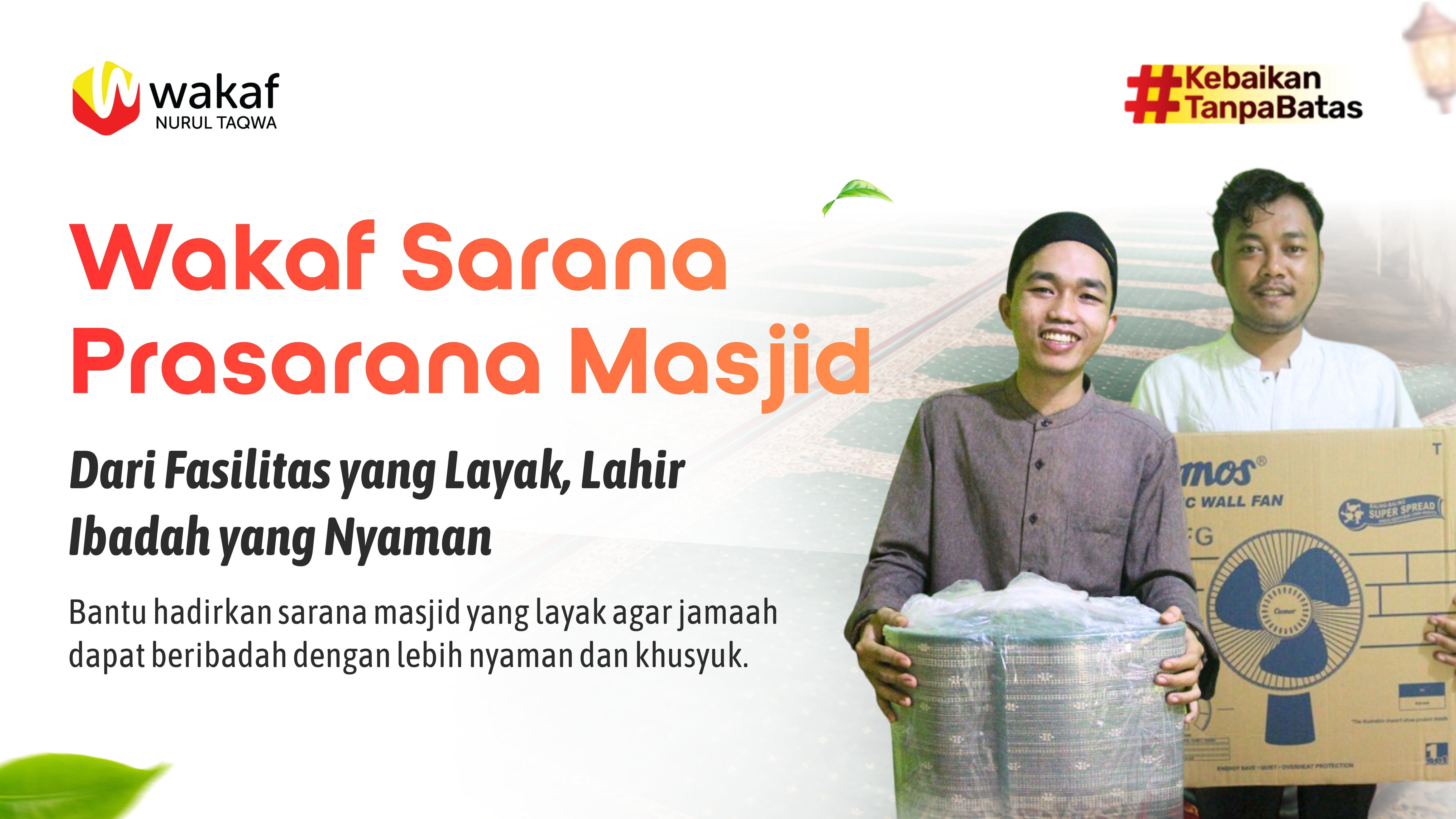 Wakaf Sarana Prasarana Masjid